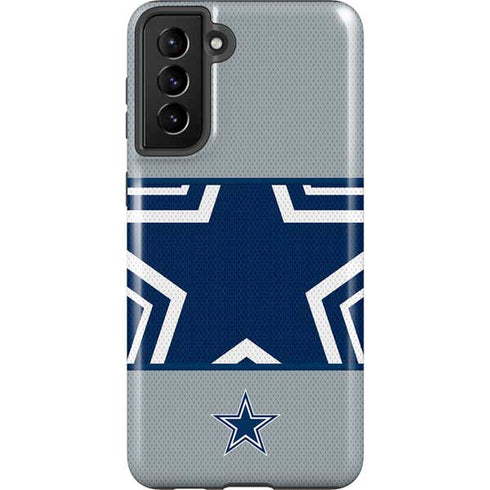 NFL Dallas Cowboys Zone Block Galaxy S21 FE Pro Case