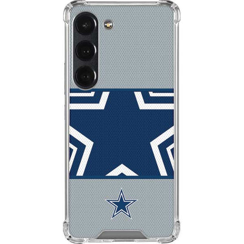 NFL Dallas Cowboys Zone Block Galaxy S23 Clear Case