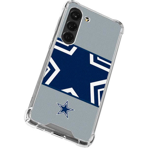NFL Dallas Cowboys Zone Block Galaxy S23 Clear Case