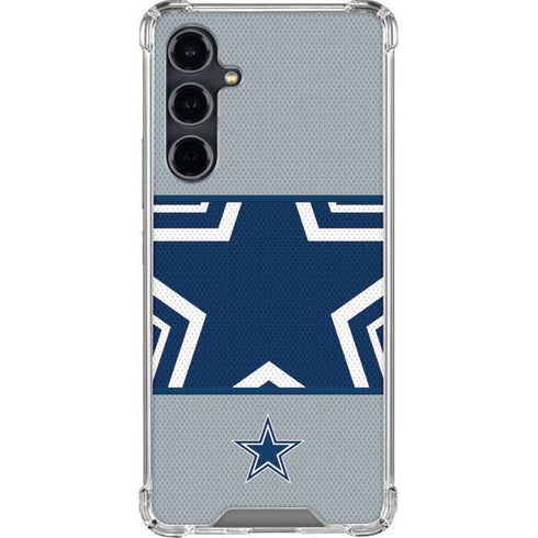 NFL Dallas Cowboys Zone Block Galaxy S23 FE Clear Case