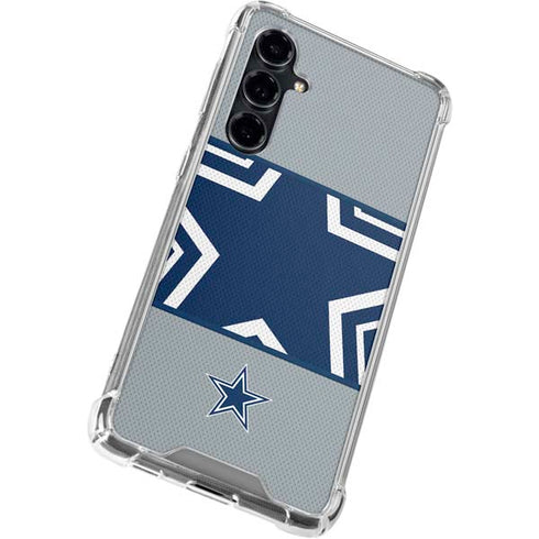 NFL Dallas Cowboys Zone Block Galaxy S23 FE Clear Case