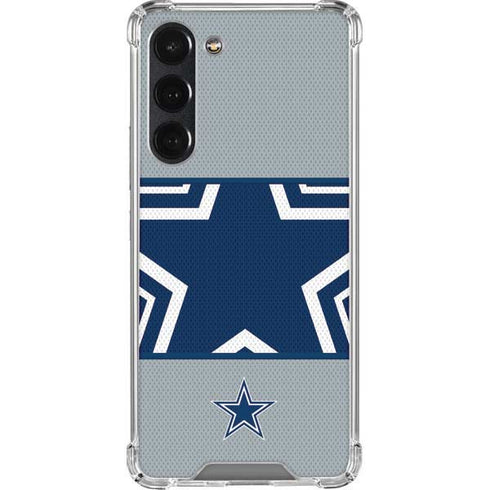 NFL Dallas Cowboys Zone Block Galaxy S23 Plus Clear Case