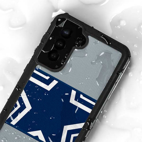 NFL Dallas Cowboys Zone Block Galaxy S23 Plus Waterproof Case