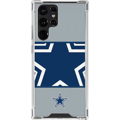 NFL Dallas Cowboys Zone Block Galaxy S24 Ultra Clear Case