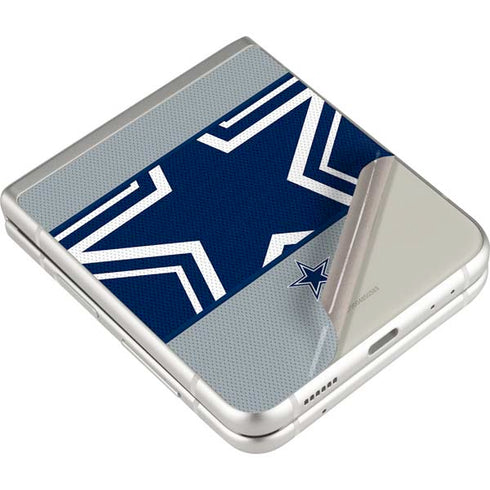 NFL Dallas Cowboys Zone Block Galaxy Z Flip3 5G Skin