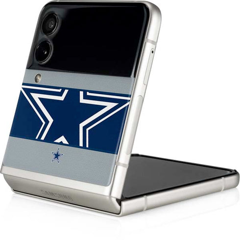 NFL Dallas Cowboys Zone Block Galaxy Z Flip3 5G Skin