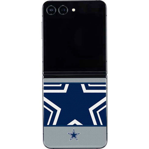 NFL Dallas Cowboys Zone Block Galaxy Z Flip5 5G Skin