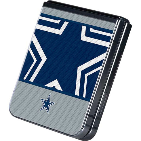 NFL Dallas Cowboys Zone Block Galaxy Z Flip5 5G Skin