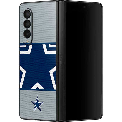 NFL Dallas Cowboys Zone Block Galaxy Z Fold3 5G Skin