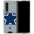 NFL Dallas Cowboys Zone Block Galaxy Z Fold4 5G Clear Case