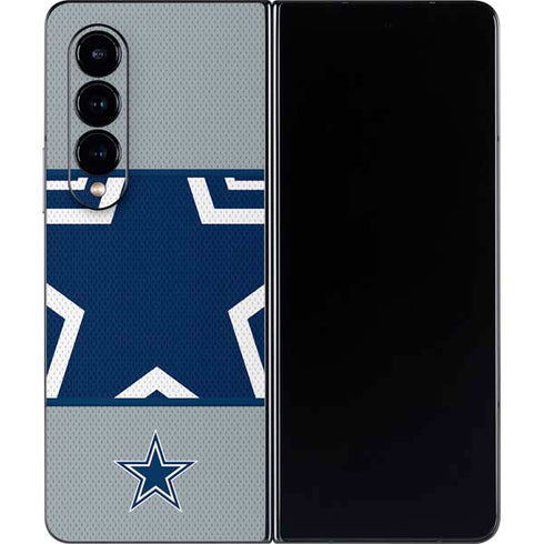 NFL Dallas Cowboys Zone Block Galaxy Z Fold4 5G Skin