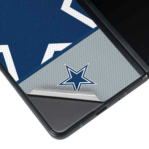 NFL Dallas Cowboys Zone Block Galaxy Z Fold4 5G Skin
