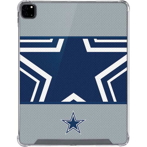 NFL Dallas Cowboys Zone Block iPad Pro 12.9in (2020) Clear Case