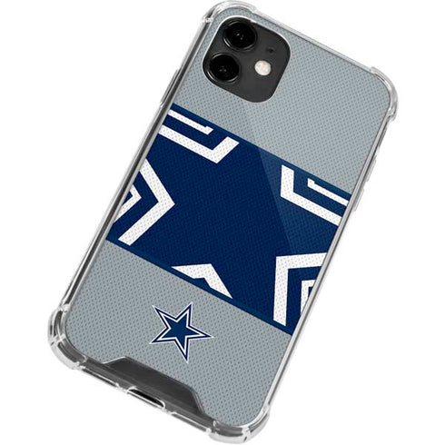 NFL Dallas Cowboys Zone Block iPhone 12 Mini Clear Case