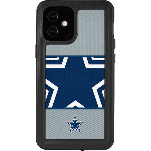 NFL Dallas Cowboys Zone Block iPhone 12 Mini Waterproof Case