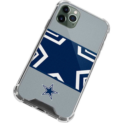 NFL Dallas Cowboys Zone Block iPhone 12 Pro Clear Case