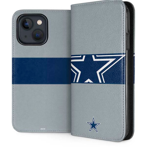 NFL Dallas Cowboys Zone Block iPhone 13 Folio Case