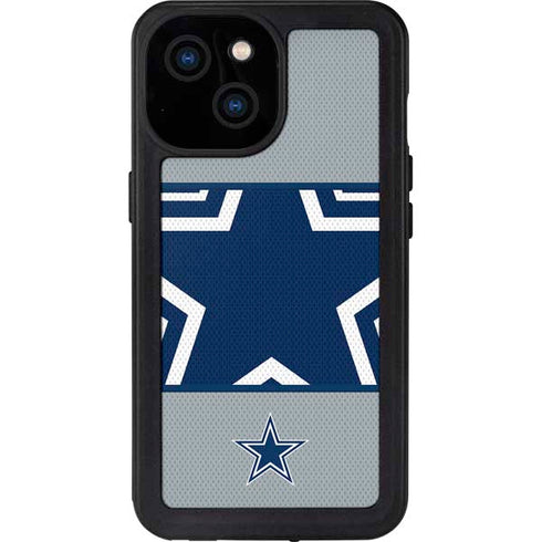 NFL Dallas Cowboys Zone Block iPhone 13 Mini Waterproof Case