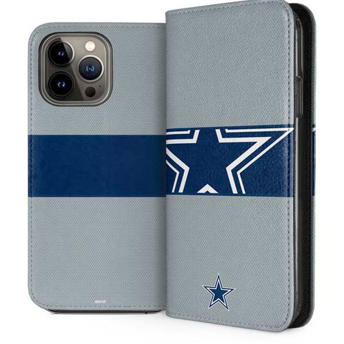 NFL Dallas Cowboys Zone Block iPhone 13 Pro Max Folio Case