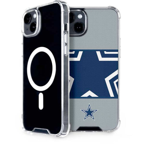 NFL Dallas Cowboys Zone Block iPhone 15 Plus MagSafe Case