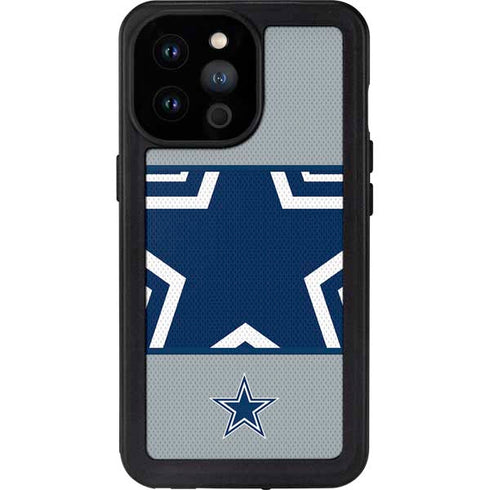 NFL Dallas Cowboys Zone Block iPhone 14 Pro Max Waterproof Case