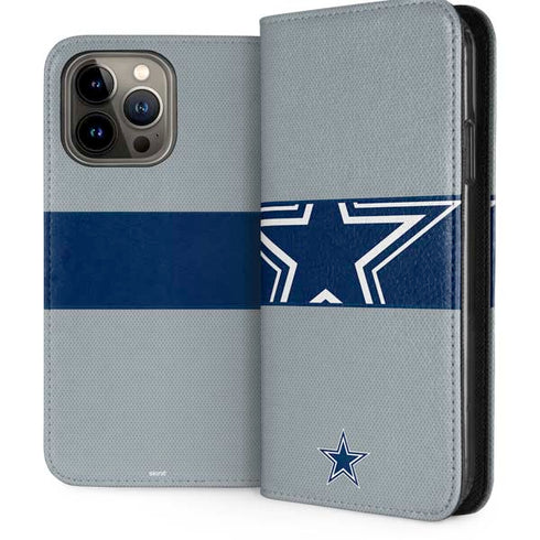 NFL Dallas Cowboys Zone Block iPhone 15 Pro Max Folio Case