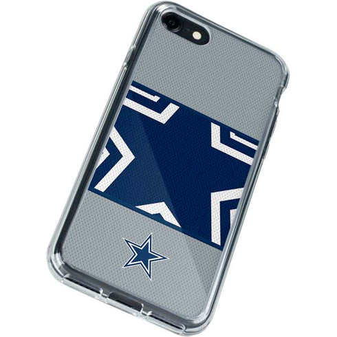 NFL Dallas Cowboys Zone Block iPhone SE (2nd & 3rd Gen) Clear Case