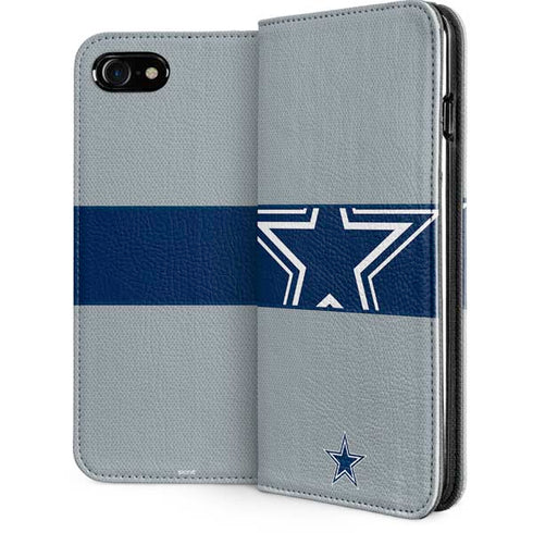 NFL Dallas Cowboys Zone Block iPhone SE (2nd & 3rd Gen) Folio Case