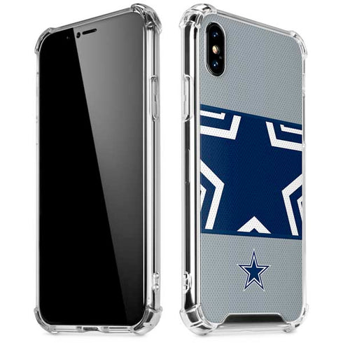 NFL Dallas Cowboys Zone Block iPhone XS Max Clear Case
