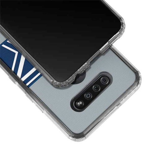 NFL Dallas Cowboys Zone Block LG K51/Q51 Clear Case