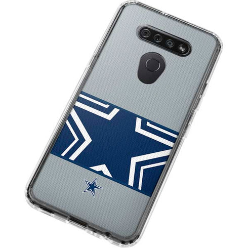 NFL Dallas Cowboys Zone Block LG K51/Q51 Clear Case