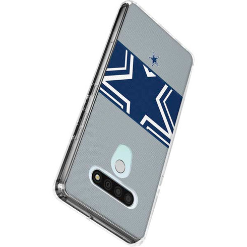 NFL Dallas Cowboys Zone Block LG Stylo 6 Clear Case
