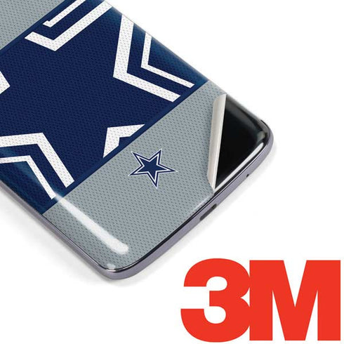 NFL Dallas Cowboys Zone Block Moto E5 Plus Skin