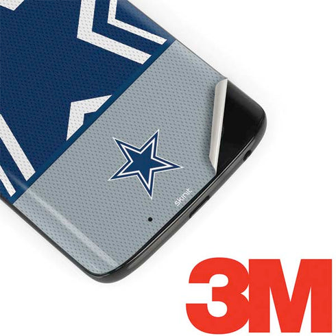 NFL Dallas Cowboys Zone Block Moto G6 Skin