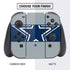 NFL Dallas Cowboys Zone Block Nintendo Switch Bundle Skin