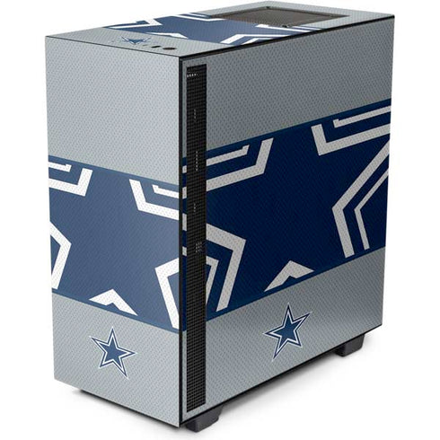 NFL Dallas Cowboys Zone Block NZXT H510 Compact ATX Mid-Tower Case Skin