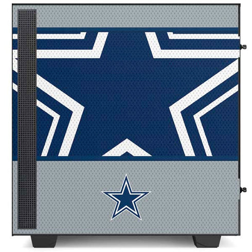 NFL Dallas Cowboys Zone Block NZXT H510 Compact ATX Mid-Tower Case Skin