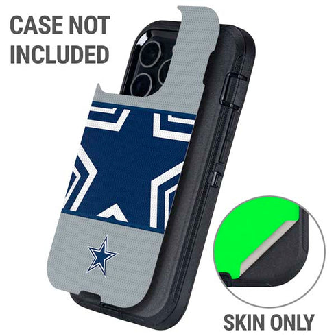 NFL Dallas Cowboys Zone Block Otterbox Defender iPhone Skin