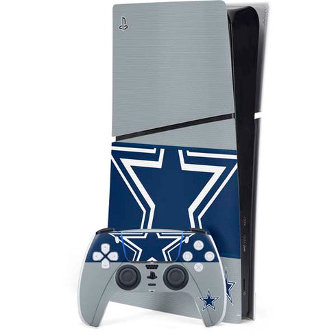 NFL Dallas Cowboys Zone Block PS5 Slim Digital Edition Bundle Skin