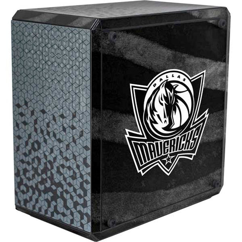 NBA Dallas Mavericks Black Animal Print Cooler Master MasterBox Q300L Mini Tower Skin