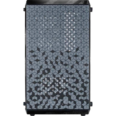 NBA Dallas Mavericks Black Animal Print Cooler Master MasterBox Q300L Mini Tower Skin