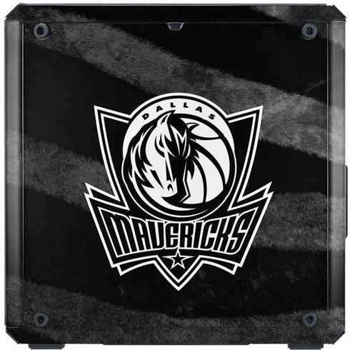 NBA Dallas Mavericks Black Animal Print Cooler Master MasterBox Q300L Mini Tower Skin