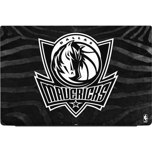 NBA Dallas Mavericks Black Animal Print Dell Vostro Skin