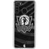 NBA Dallas Mavericks Black Animal Print Galaxy A21 Clear Case