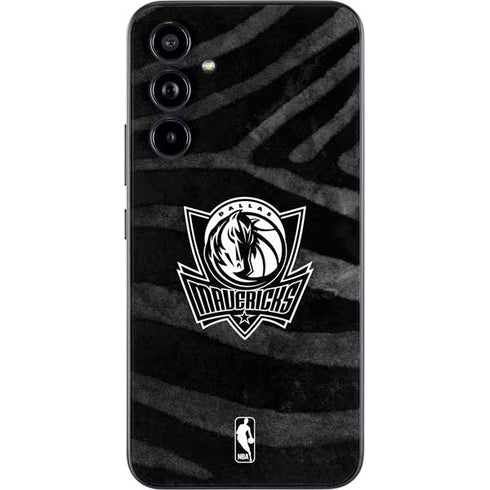 NBA Dallas Mavericks Black Animal Print Galaxy A54 5G Skin