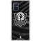 NBA Dallas Mavericks Black Animal Print Galaxy A71 5G Clear Case