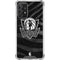NBA Dallas Mavericks Black Animal Print Galaxy A72 5G Clear Case