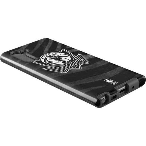 NBA Dallas Mavericks Black Animal Print Galaxy Note 10 Pro Case