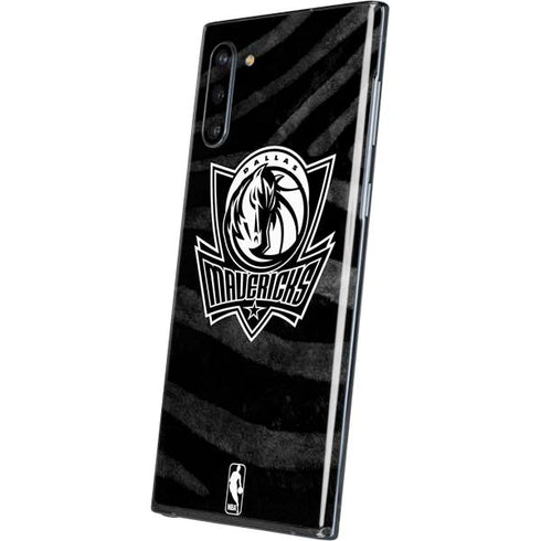 NBA Dallas Mavericks Black Animal Print Galaxy Note 10 Skin