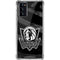 NBA Dallas Mavericks Black Animal Print Galaxy Note20 5G Clear Case